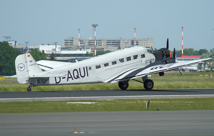 Junkers JU 52/3: Traditionsflugzeug der  Lufthansa