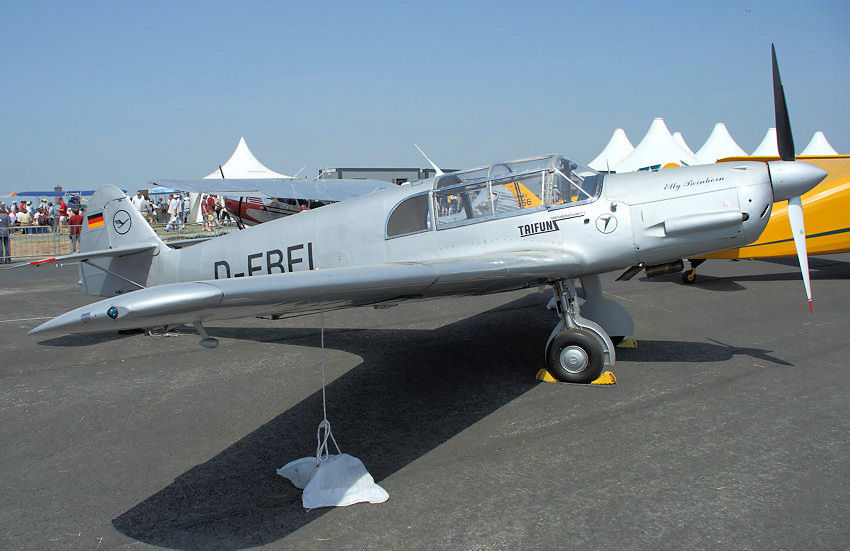 Messerschmitt 108 Taifun: Elly Beinhorn flog 1936 an einem Tag nonstop von Damaskus nach Berlin
