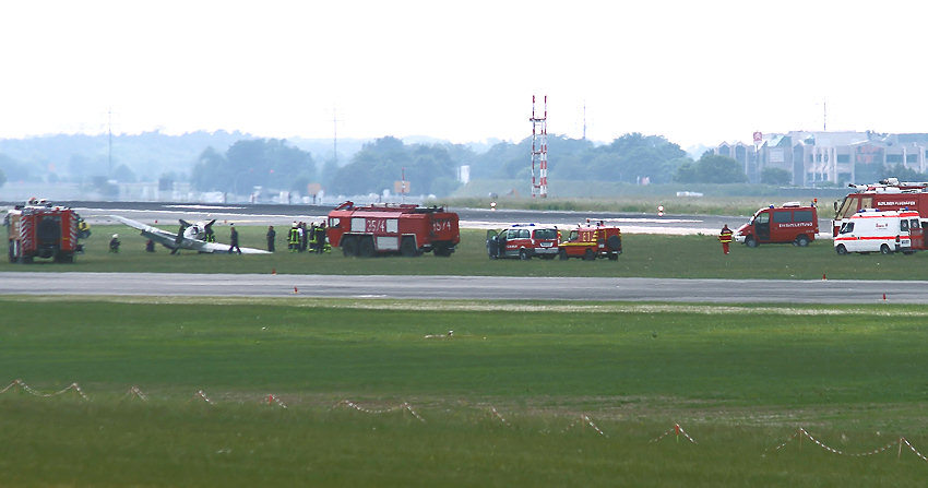 Messerschmitt Bf 109 - Unfall