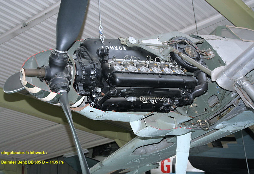 Messerschmitt Bf 109 - Motor