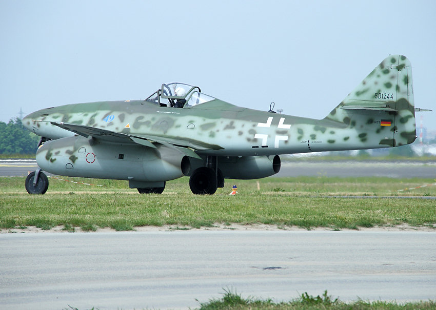 Messerschmitt Me 262 Schwalbe: erstes militärisches Turbinenluftstrahlflugzeug der Welt