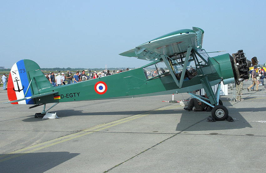 Morane Saulnier MS 505: französischer Lizenzbau der Fieseler Fi 156 Storch mit Sternmotor