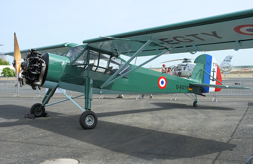 Morane Saulnier MS 505: Lizenzbau der deutschen Fieseler Fi 156 Storch mit Sternmotor
