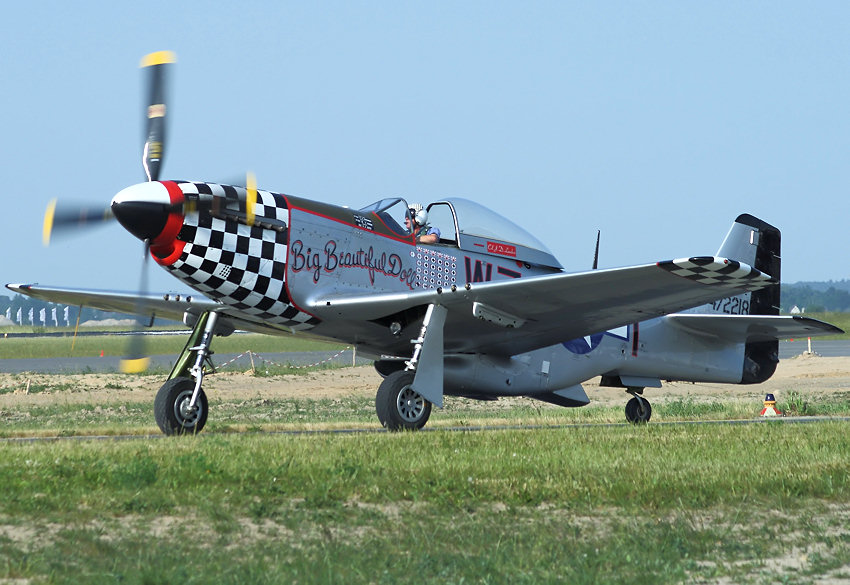 North American P-51 Mustang: das Flugzeug ist einer der erfolgreichsten Jäger des Zweiten Weltkriegs