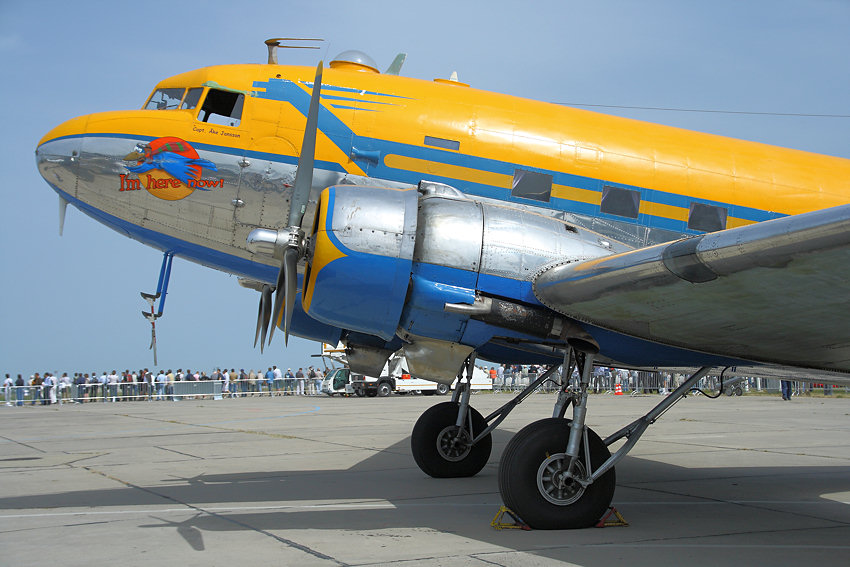 Douglas DC-3:  Rosinenbomber anläßlich der Berlin-Blockade