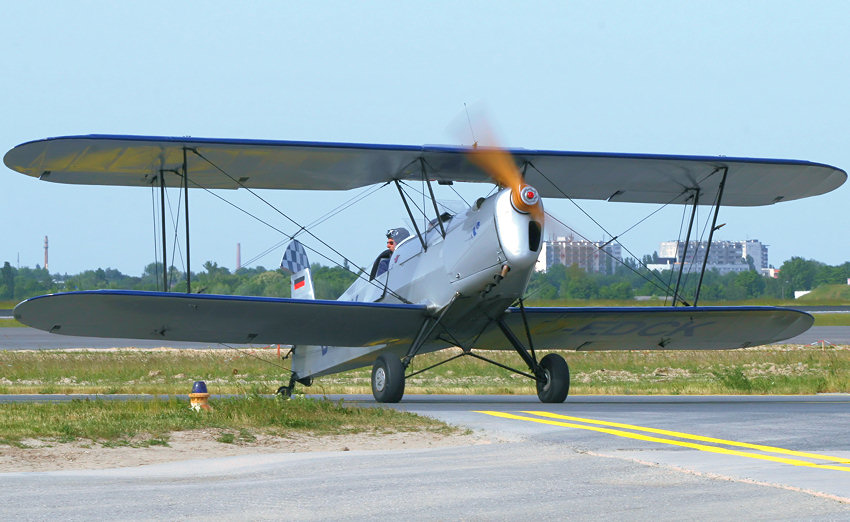Stampe SV 4C: Die Stampe ist ein französischer Doppeldecker von 1933
