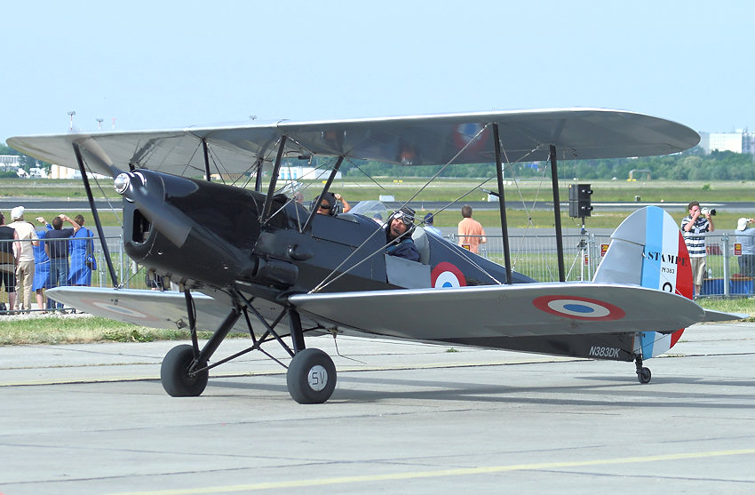 Stampe SV 4C: Die Stampe war ein französischer Doppeldecker von 1934