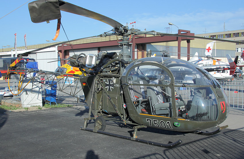 Aerospatiale Alouette II (Sud-Aviation): Erster Hubschrauber der Welt mit Turbinentriebwerk