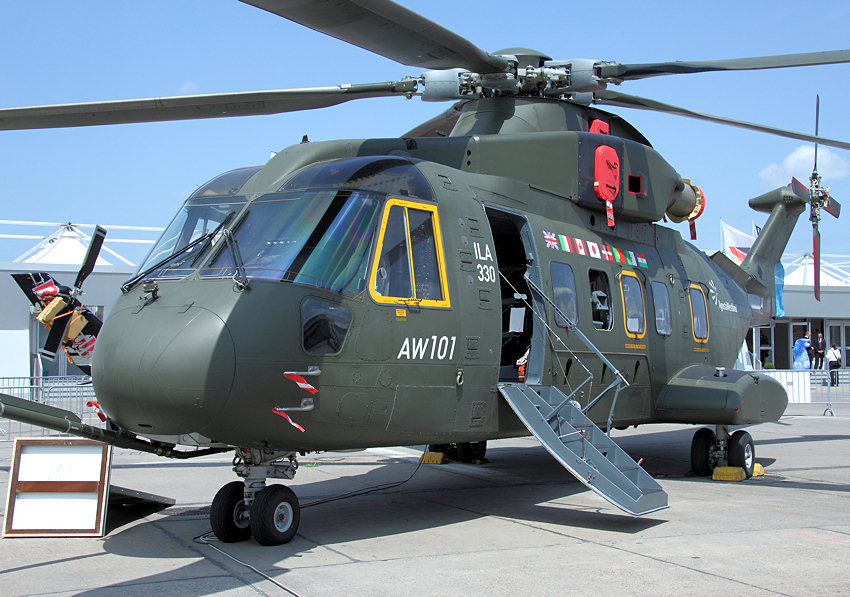 Agusta Westland AW 101: militärischer Transporthubschrauber