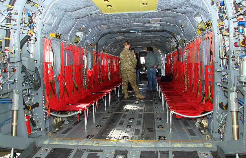 CH-47 Chinook - Laderaum