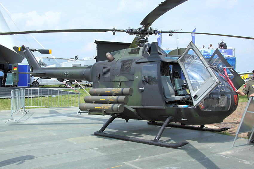 Bölkow BO 105 PAH: Der Hubschrauber wird als Panzerabwehrhubschrauber (PAH 1, PAH 1 A1) eingesetzt