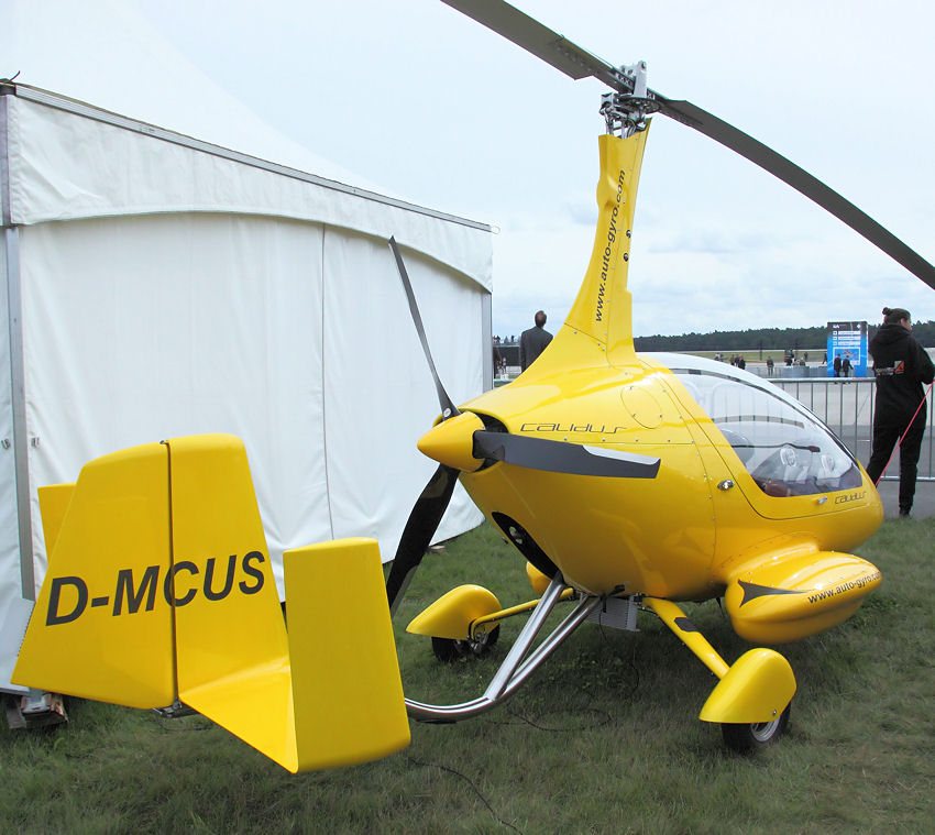 Calidus - AutoGyro GmbH: Gyrocopter für Einsätze in kühleren oder wetterunbeständigen Fluggebieten