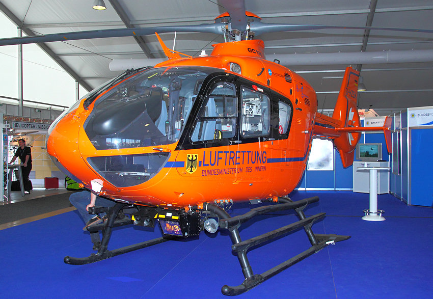 Eurocopter EC 135: Hubschrauber zur Luftrettung vom Bundesministeriun des Innern