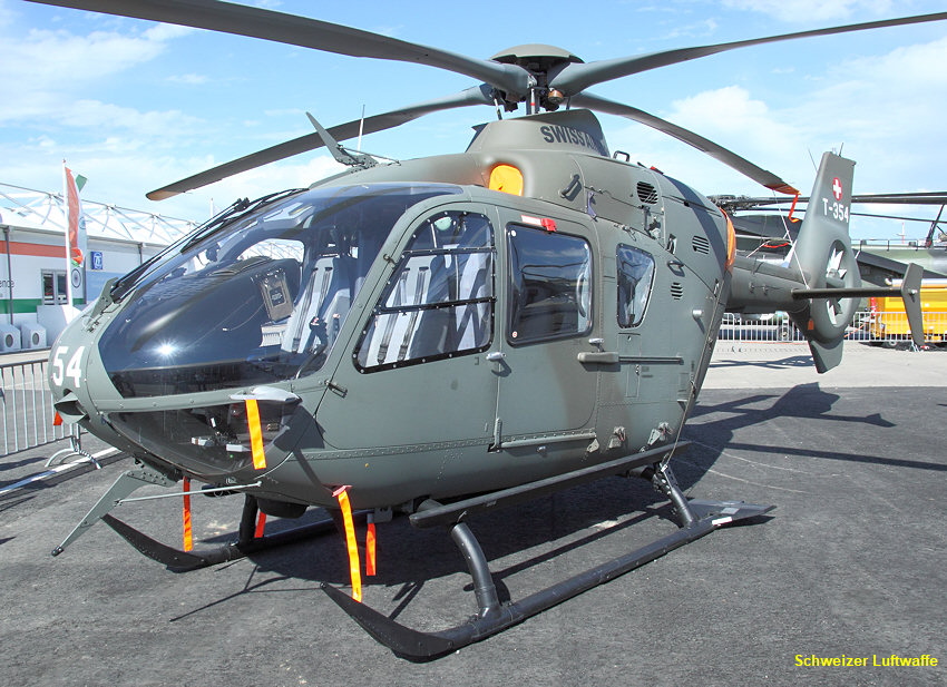 Eurocopter EC 635: militärische Version des Eurocopter EC 135 (Schweizer Luftwaffe)