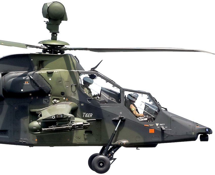 Eurocoptefr Tiger - Flug Cockpit