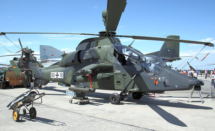 Eurocopter Tiger UHT: Unterstützungshubschrauber der Waffengattung Heer als Panzerabwehrhubschrauber