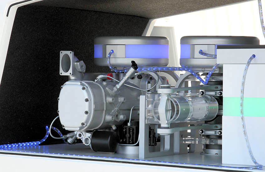 Hybrid Helikopter: Hubschraubermodell der Firma EADS