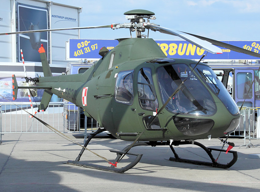 PZL SW-4: Mehrzweck-Hubschrauber des polnischen Herstellers PZL Swidnik mit Turbinenantrieb