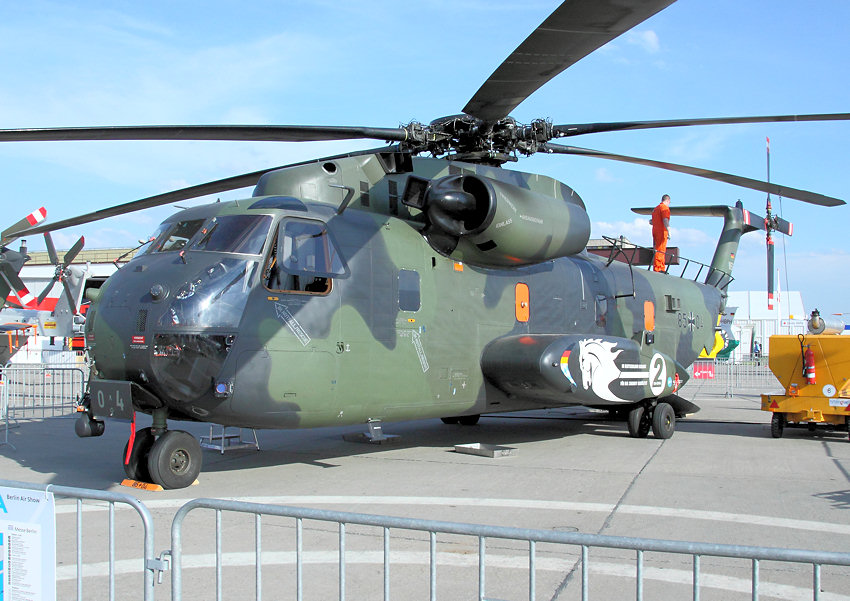 Sikorsky CH-53 GA (German Advanced): runderneuertes Waffensystem der Version CH-53G 