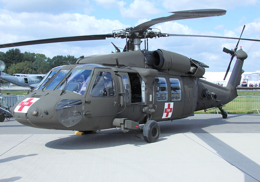 Sikorsky HH-60 Black Hawk: mittelschwerer 2-motoriger Transporthubschrauber für SAR-Rettungsflüge