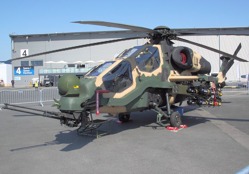 T129 Atak: allwettertauglicher Kampfhubschrauber