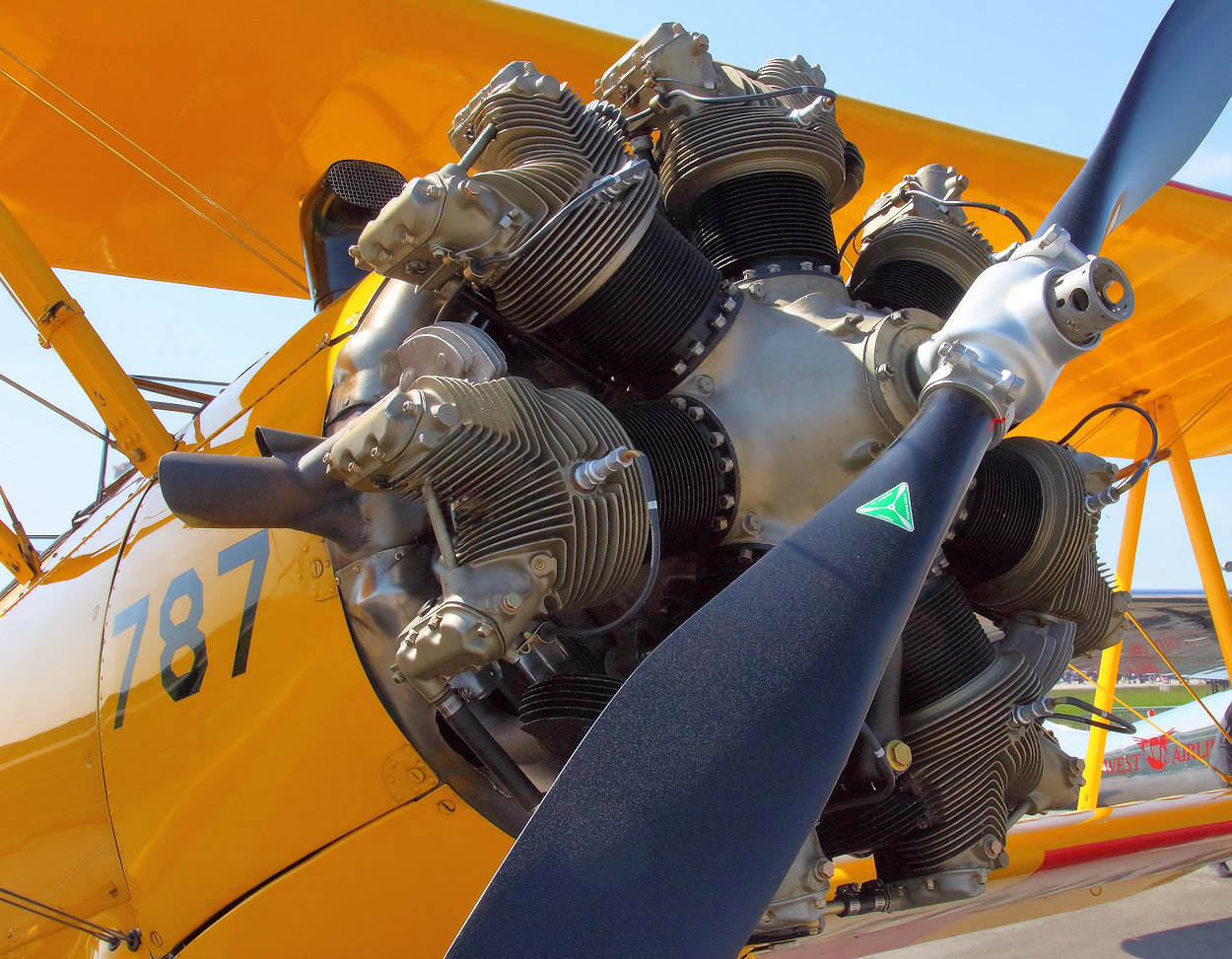 Boeing Stearman Sternmotor