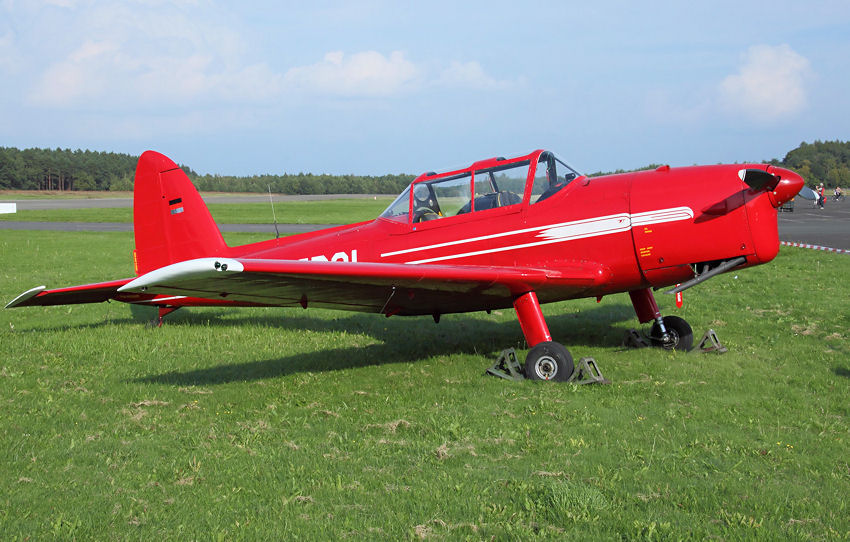 De Havilland Chipmunk DHC-1: Das Flugzeug diente zur Schulug des britischen Militärs der Nachkriegszeit