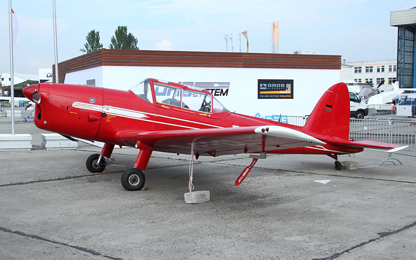 De Havilland Chipmunk DHC-1: Standard-Schulflugzeug des britischen Militärs der Nachkroegszeit