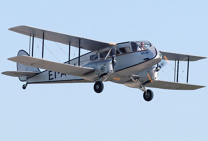 De Havilland D.H.84 Dragon: kleines zweimotoriges Transportflugzeug aus den 1930er Jahren
