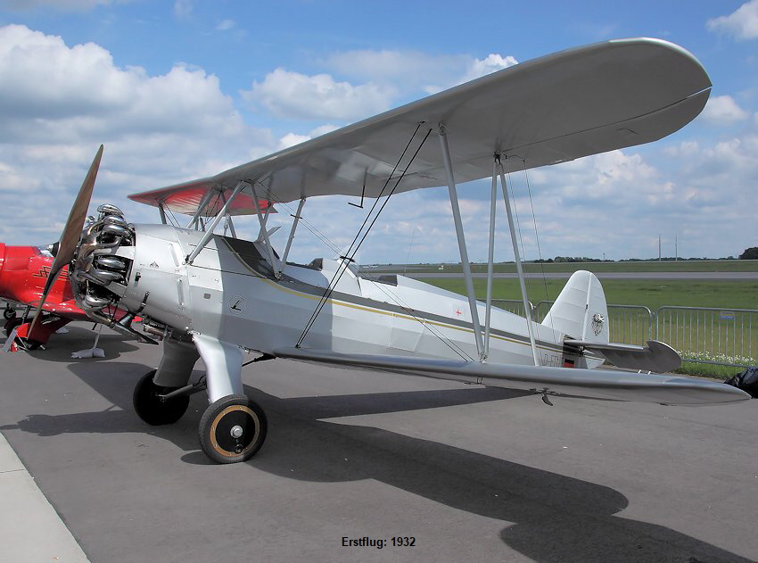 Focke-Wulf Fw 44 Stieglitz:  kunstflugtaugliches Sportflugzeug und Schulflugzeug von 1932