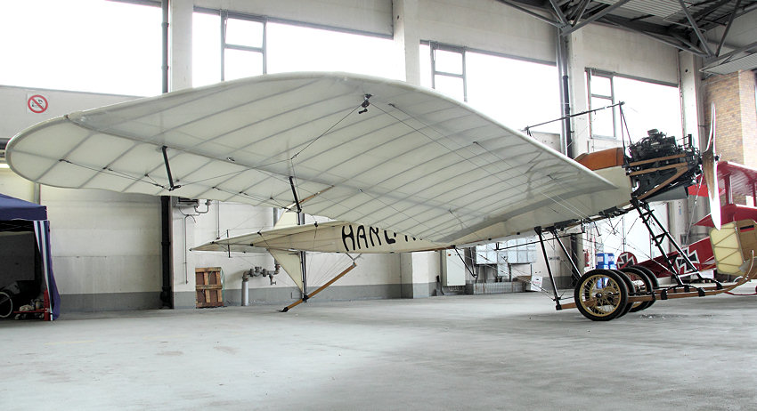 Harlan 1913, Militärtyp: Deutscher Eindecker aus der Frühzeit der Luftfahrt