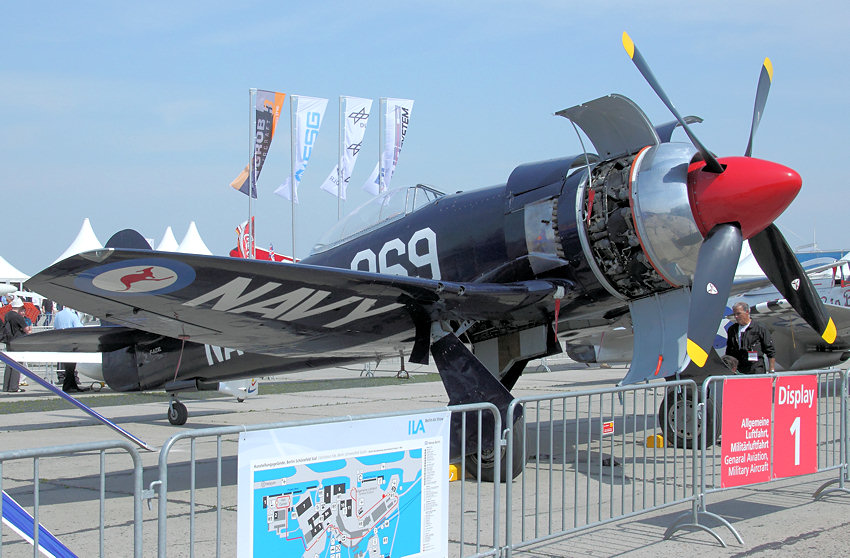 Hawker Sea Fury: Jagdflugzeug