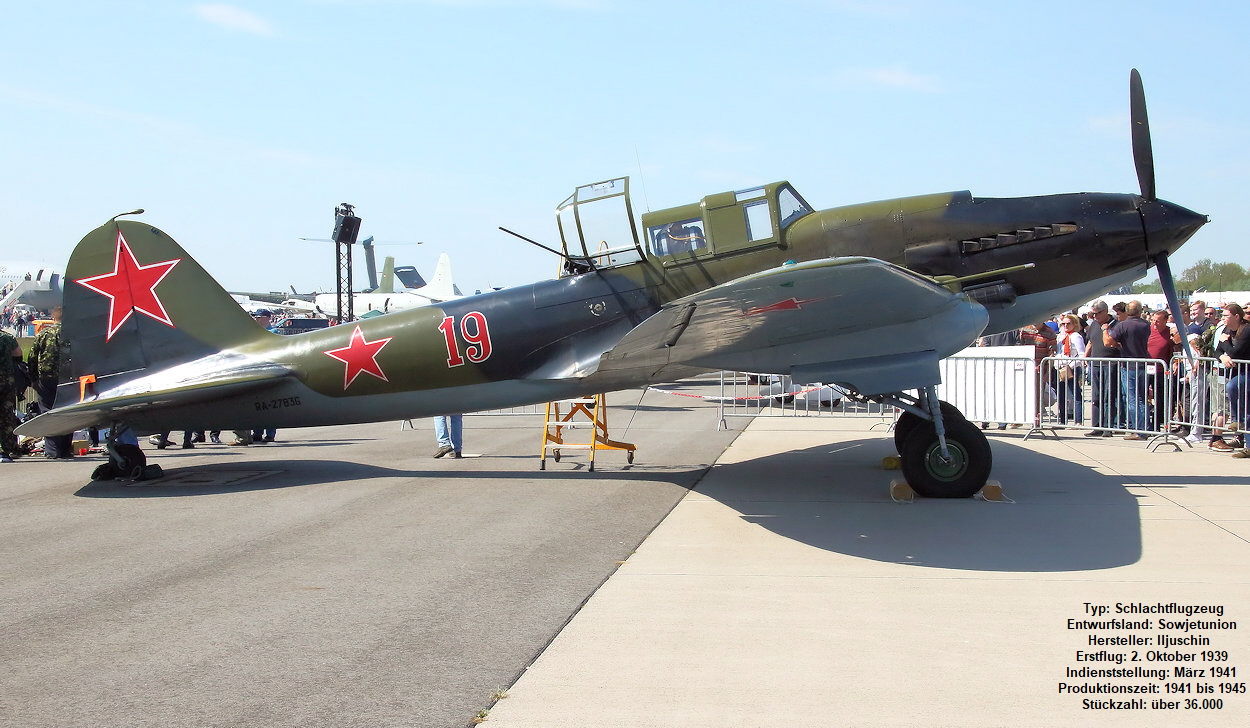 Iljuschin Il-2 - Seitenansicht