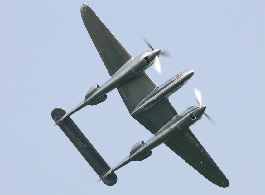 Lockheed P-38 - Flugansicht