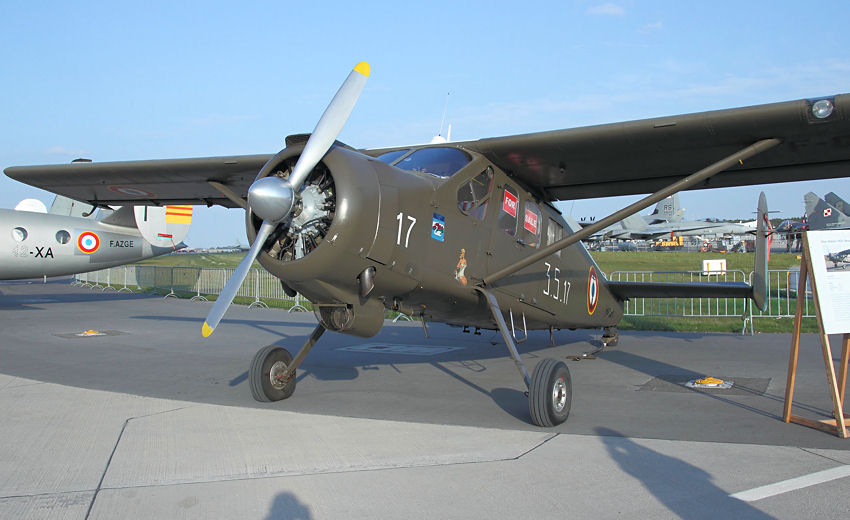 Max Holste MH.1521 Broussard: einmotoriges sechssitziges STOL Mehrzweckflugzeug