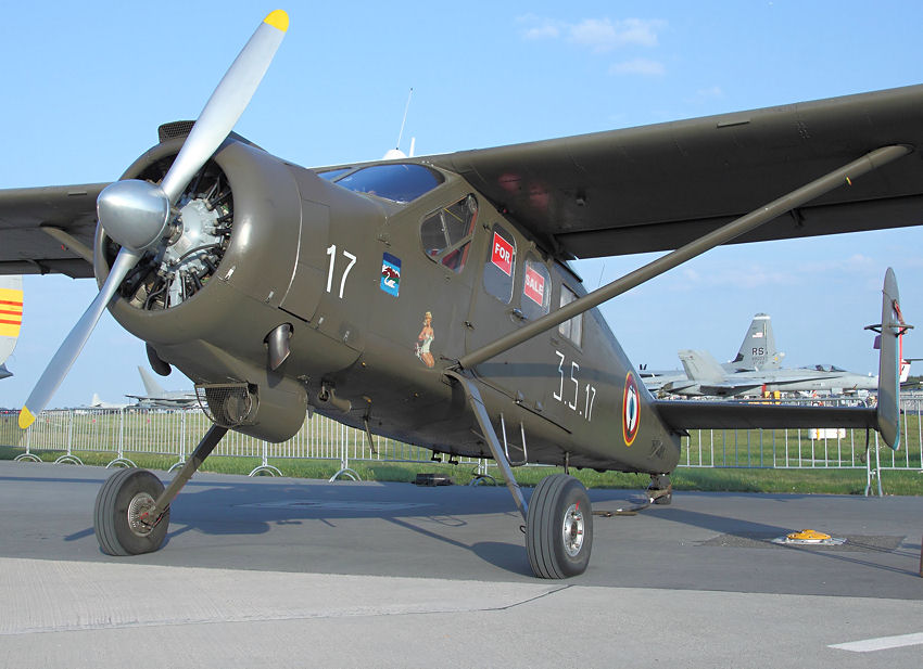 Max Holste MH 1521 Broussard: einmotoriges sechssitziges STOL Mehrzweckflugzeug