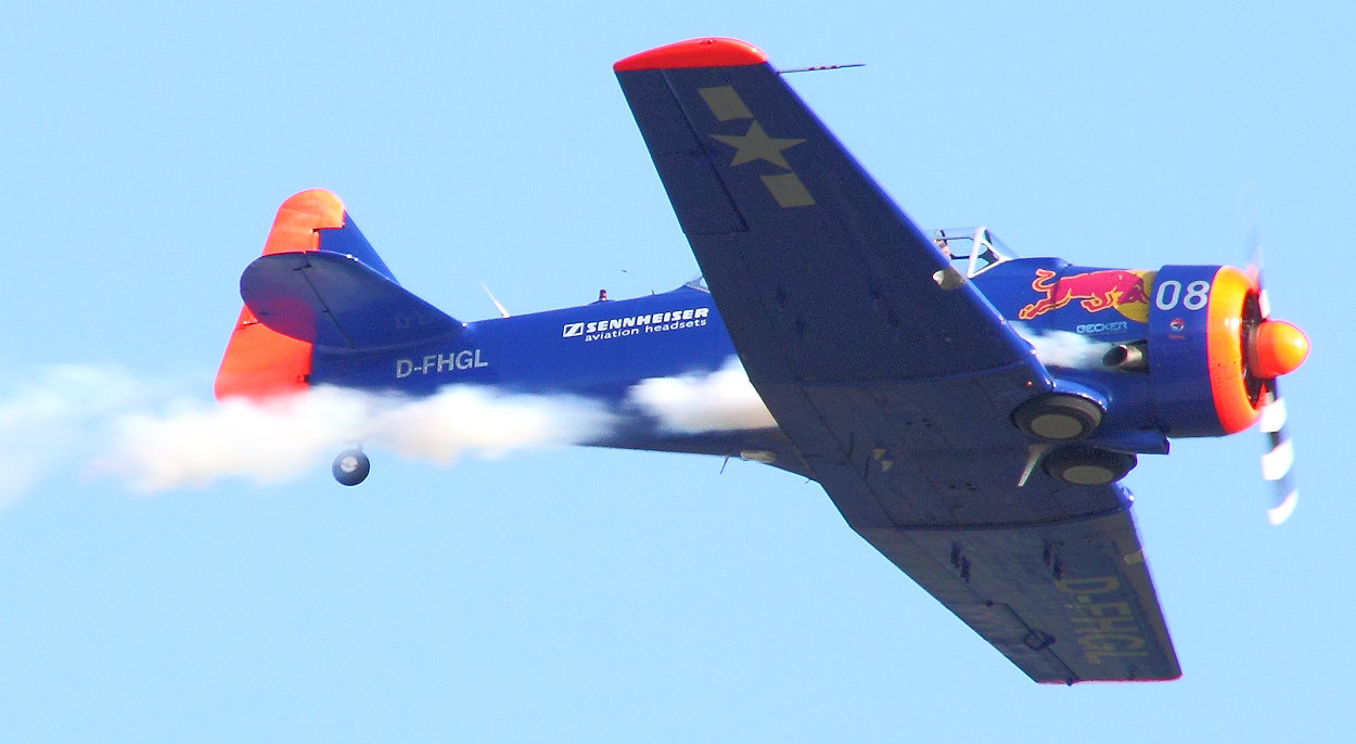 North American T-6 - Flug