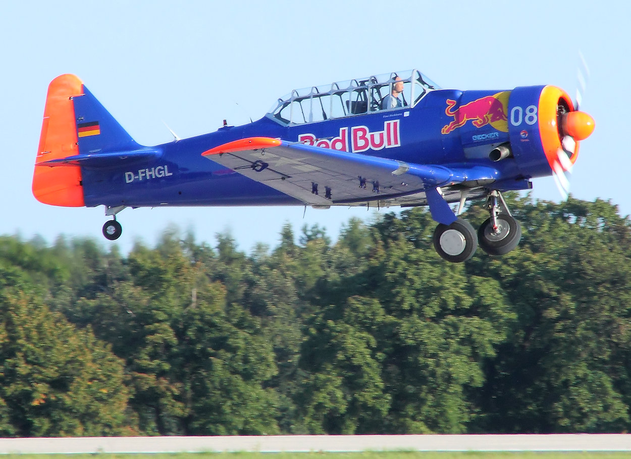 North American T-6 - Flugansicht
