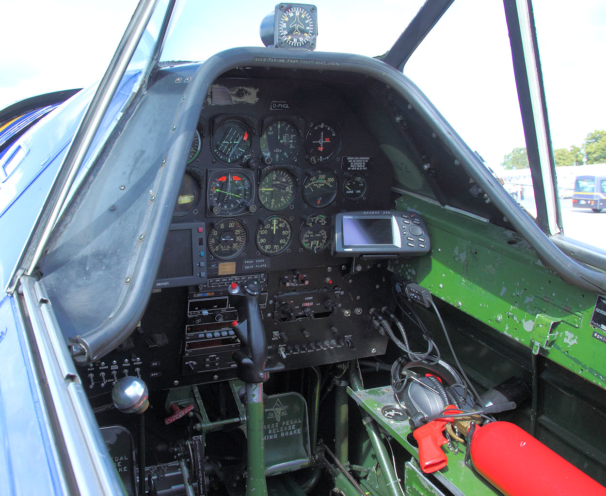 North American T-6 Cockpit