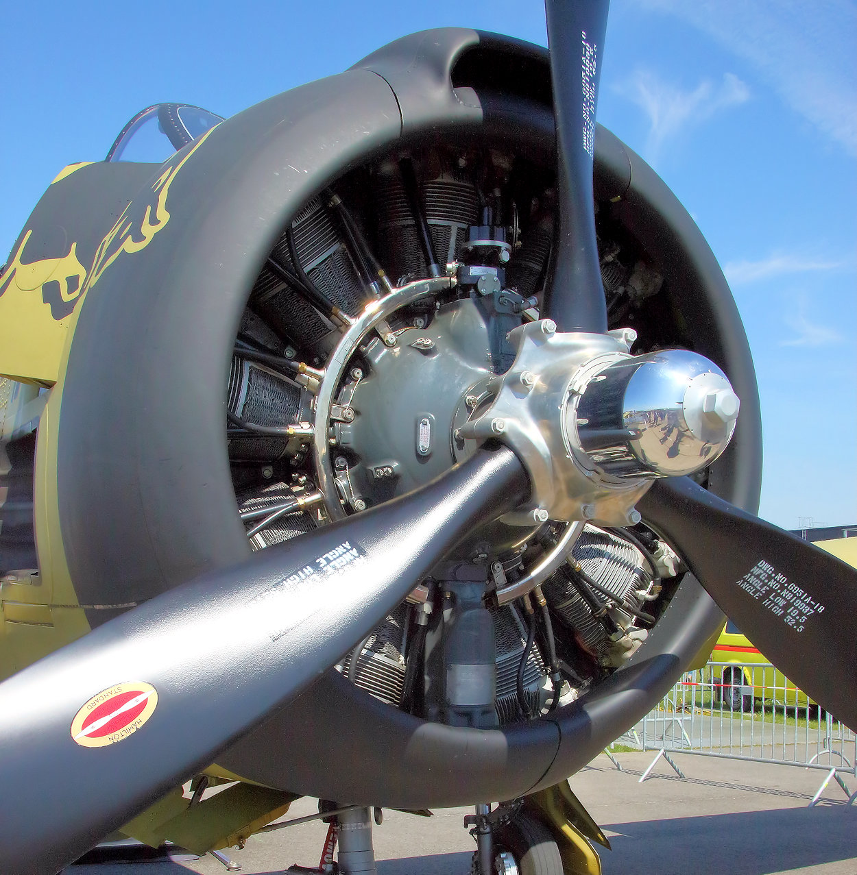 T-28 B Trojan - Sternmotor