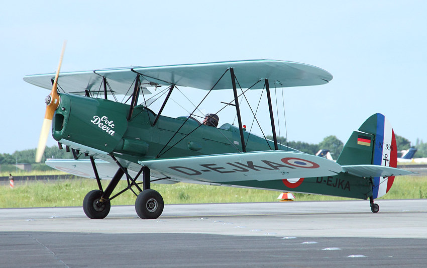Stampe SV-4C: Der Flugzeugtyp wurde 1933 von den Belgiern Jean Stampe u. Maurice Vertongen konstruiert