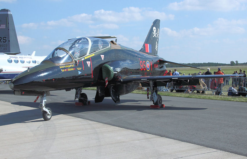 British Aerospace BAe “Hawk”: Das Flugzeug dient als Anfänger- und Fortgeschrittenentrainer