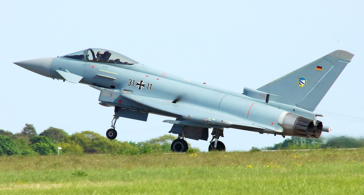 Eurofighter - Landung