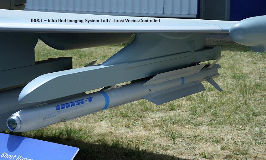 Waffen des Eurofighters - IRIS-T
