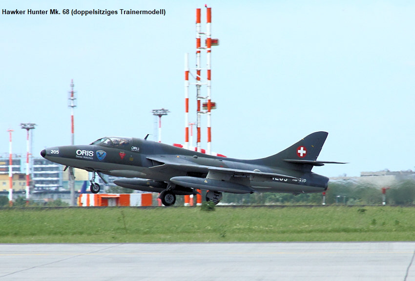 Hawker Hunter Mk. 68: Exportmodell