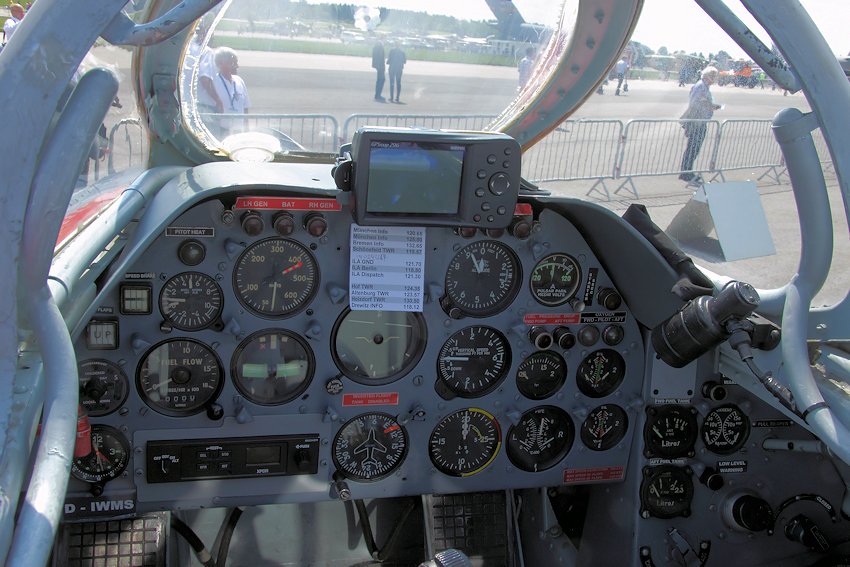 Hispano Cockpitpanel