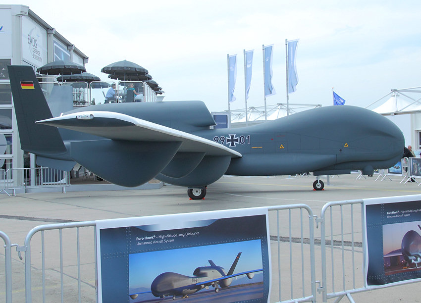 RQ-4 Euro Hawk: Die Drohne ist das bisher größte unbemannte Luftfahrzeug der Welt
