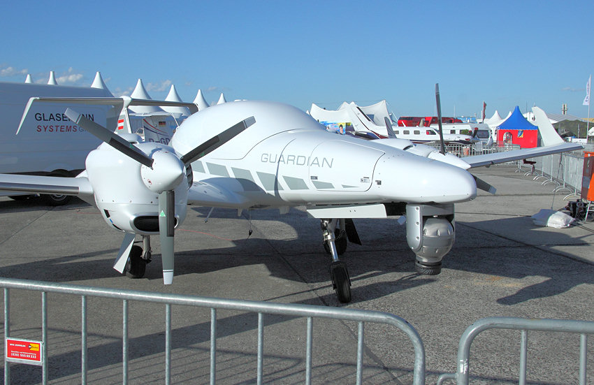 Diamond DA42 MPP (= Multi Pupose Platform): Das Flugzeug mit Dieselantreib eignet sich als multifunktionaler Sensorträger