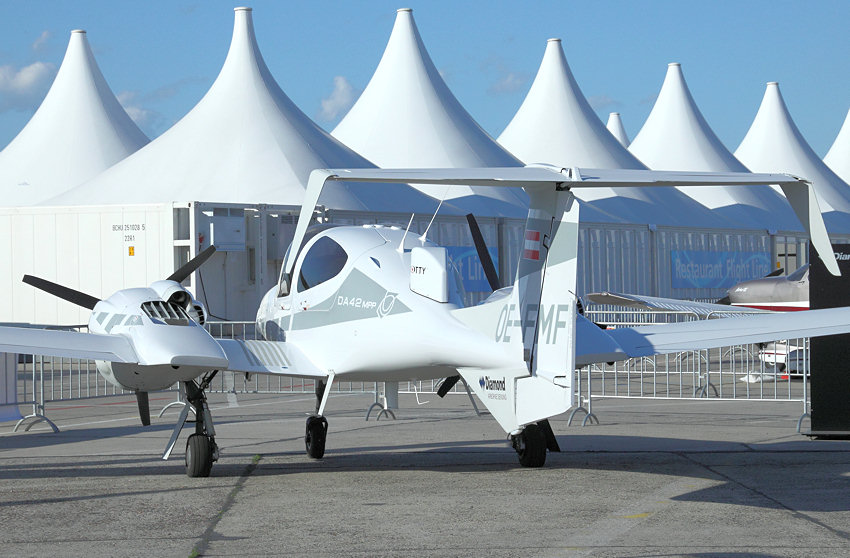 Diamond DA42 MPP (= Multi Pupose Platform): Das Flugzeug eignet sich als multifunktionaler Sensorträger