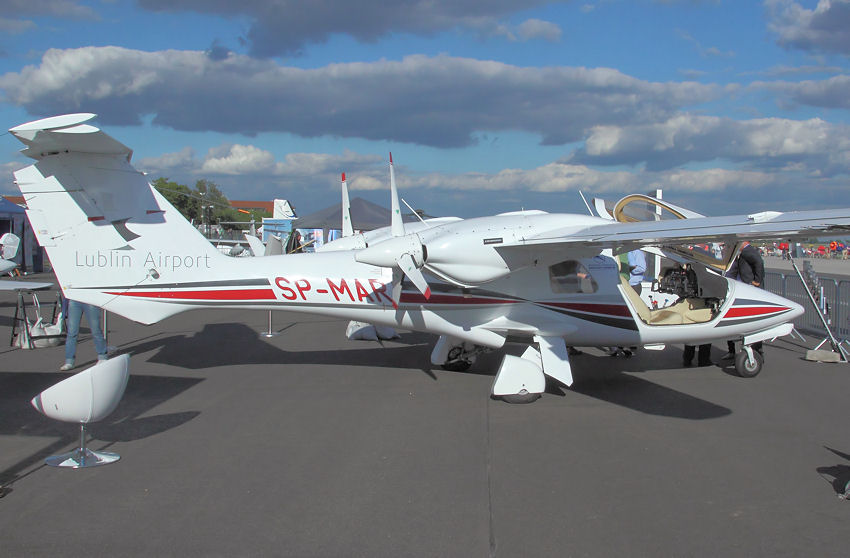 Marganski & Myslowski EM-11C Orka: Geschäftsflugzeug als Hochdecker mit zwei Schubpropeller